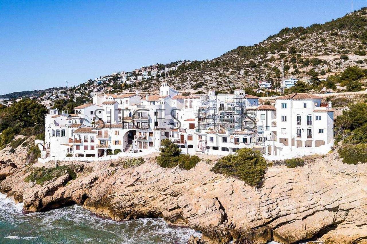 Alojate En Una Torre Sobre El Mar Daire Sitges Dış mekan fotoğraf